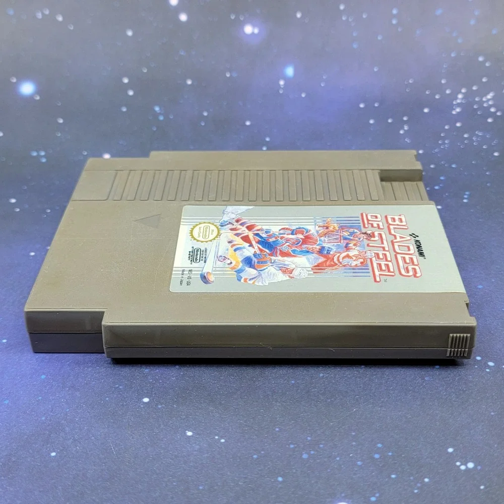 Blades of Steel Nintendo NES Konami Hockey Video Game Cartridge NES-VS-USA